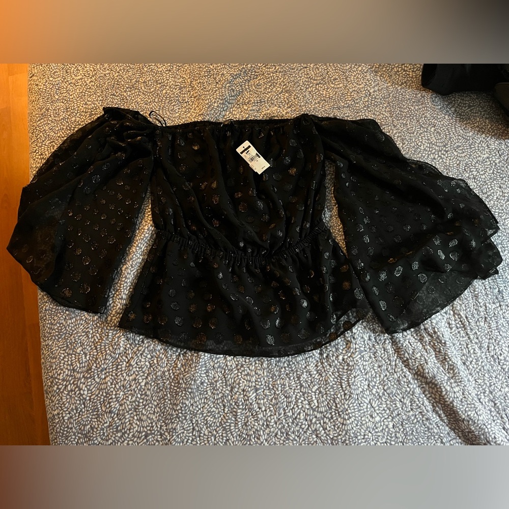 Flowy off the shoulder top